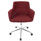 Carson Carrington Duved Contemporary Fabric Office Chair - N/A