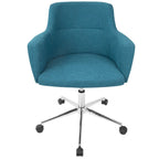 Carson Carrington Duved Contemporary Fabric Office Chair - N/A