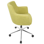 Carson Carrington Duved Contemporary Fabric Office Chair - N/A