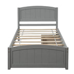 Twin size Platform Bed with Two Drawers