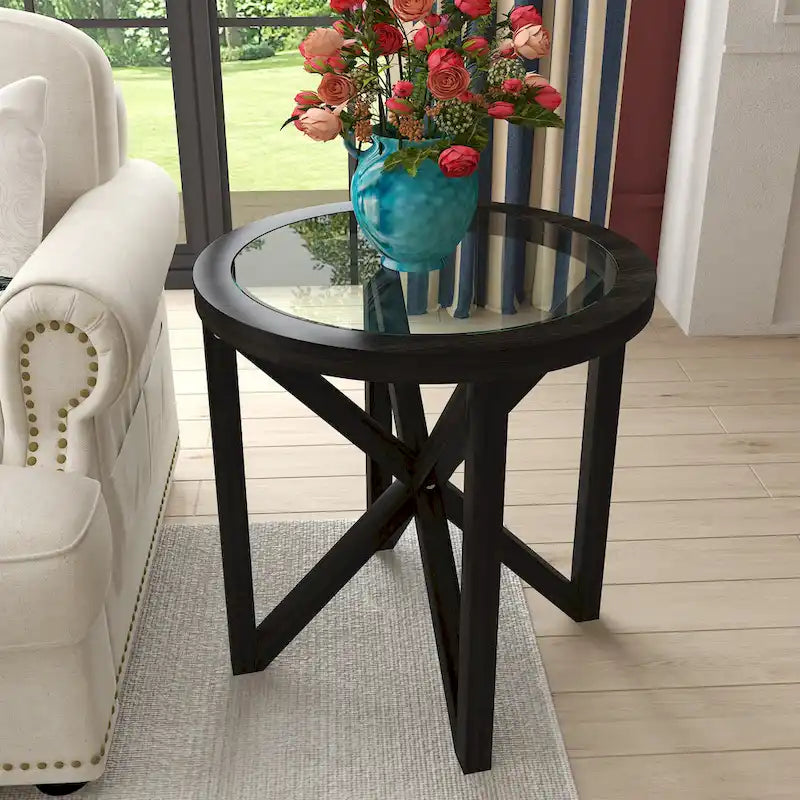Modern Simple Glass Table