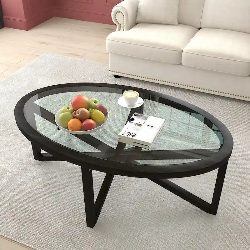 Modern Simple Glass Table