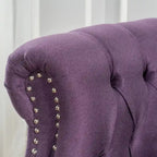 Akira Tufted Fabric Club Chair by Christopher Knight Home