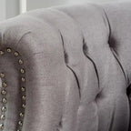 Akira Tufted Fabric Club Chair by Christopher Knight Home
