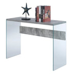 Convenience Concepts SoHo Glass Console Table/Desk
