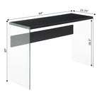 Convenience Concepts SoHo Glass Console Table/Desk