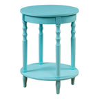 Convenience Concepts Classic Accents Brandi Oval End Table with Shelf