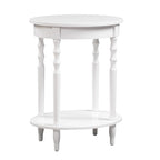 Convenience Concepts Classic Accents Brandi Oval End Table with Shelf