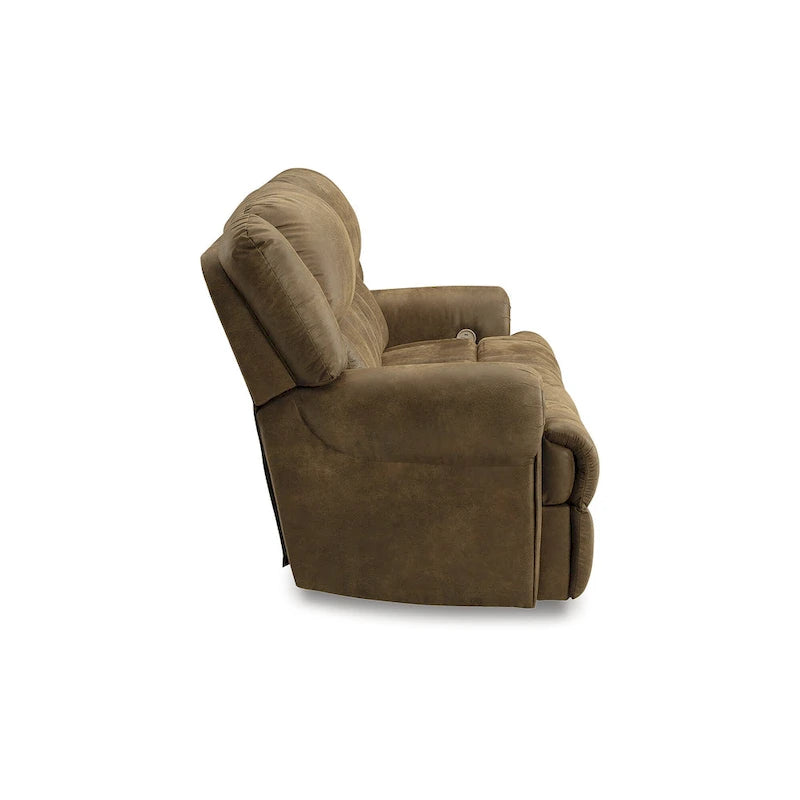 Signature Design by Ashley Boothbay Brown Power Reclining Sofa - 92W x 42D x 47H