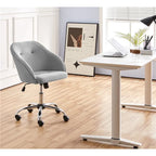 Yaheetech Desk Chair for Home Office, Height Adjustable 360Swivel Computer Chair