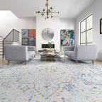 Kartal Mid Century Velvet Sofa Set in