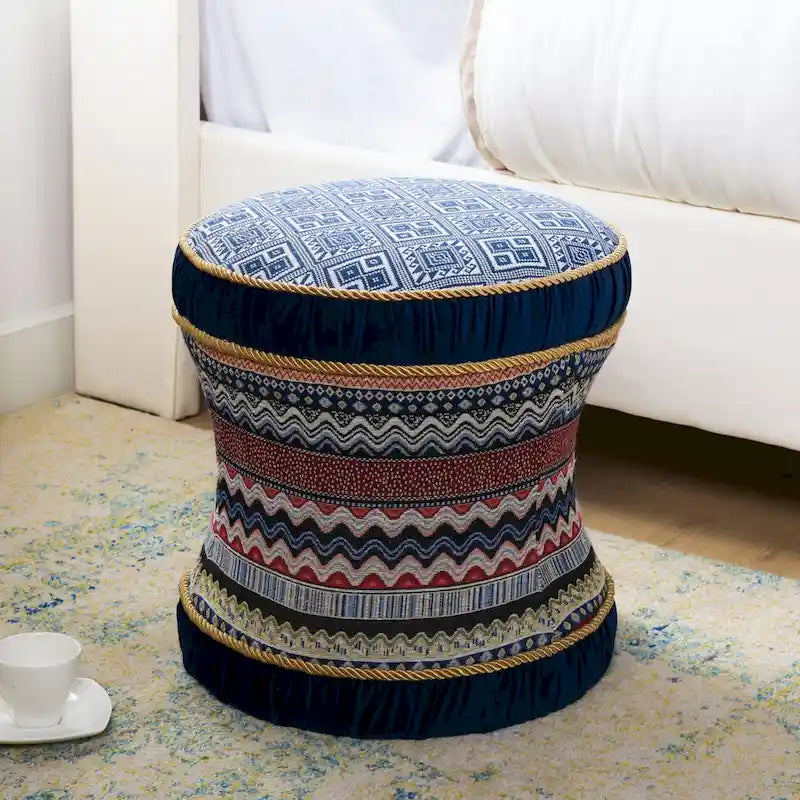 Leona Decorative Vanity Stool Ottoman