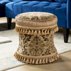 Leona Decorative Vanity Stool Ottoman