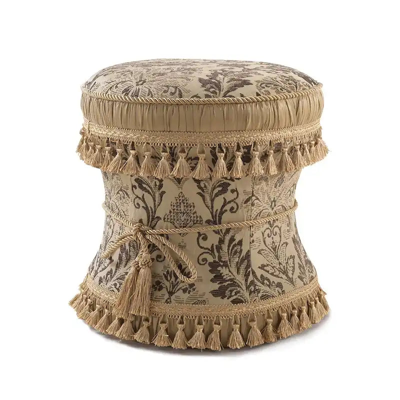 Leona Decorative Vanity Stool Ottoman