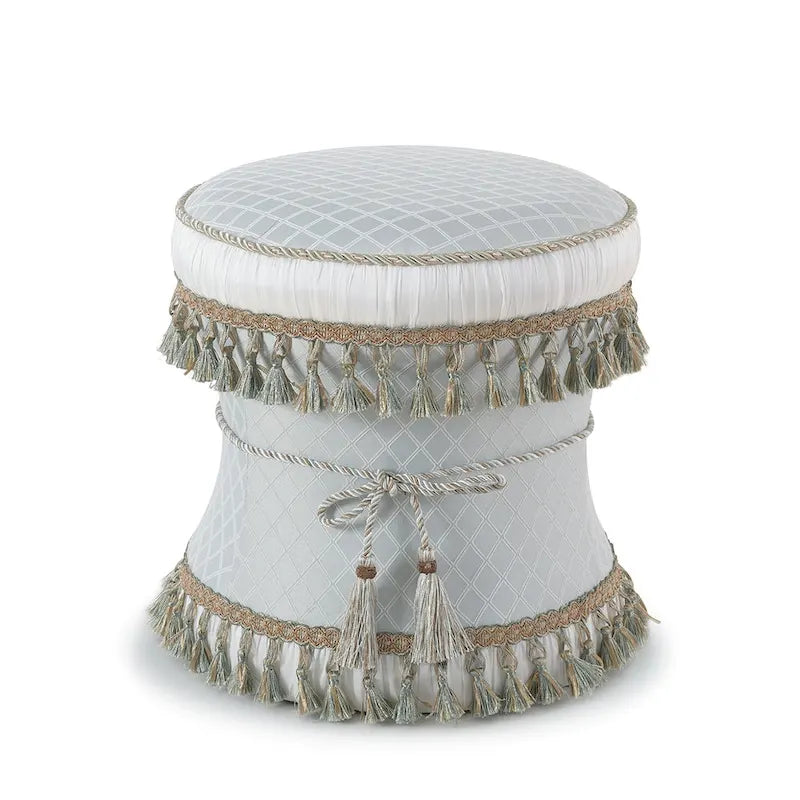 Leona Decorative Vanity Stool Ottoman