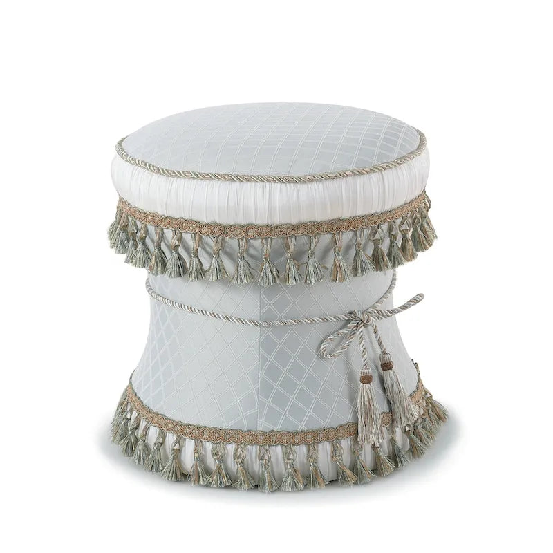Leona Decorative Vanity Stool Ottoman