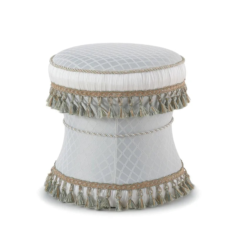 Leona Decorative Vanity Stool Ottoman