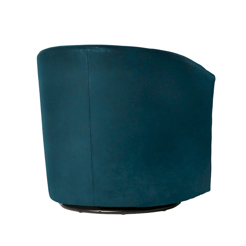 Ellery Modern Microfiber Swivel Accent Chair by Greyson Living
