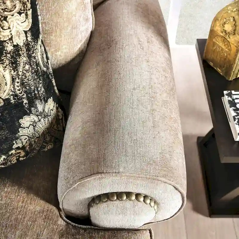 Furniture of America Jula Traditional Linen 2-piece Sofa Set