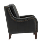 Pascual Comfy Living Room Armchair Set Of 2 with Solid Wood Legs