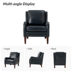 Pascual Comfy Living Room Armchair Set Of 2 with Solid Wood Legs