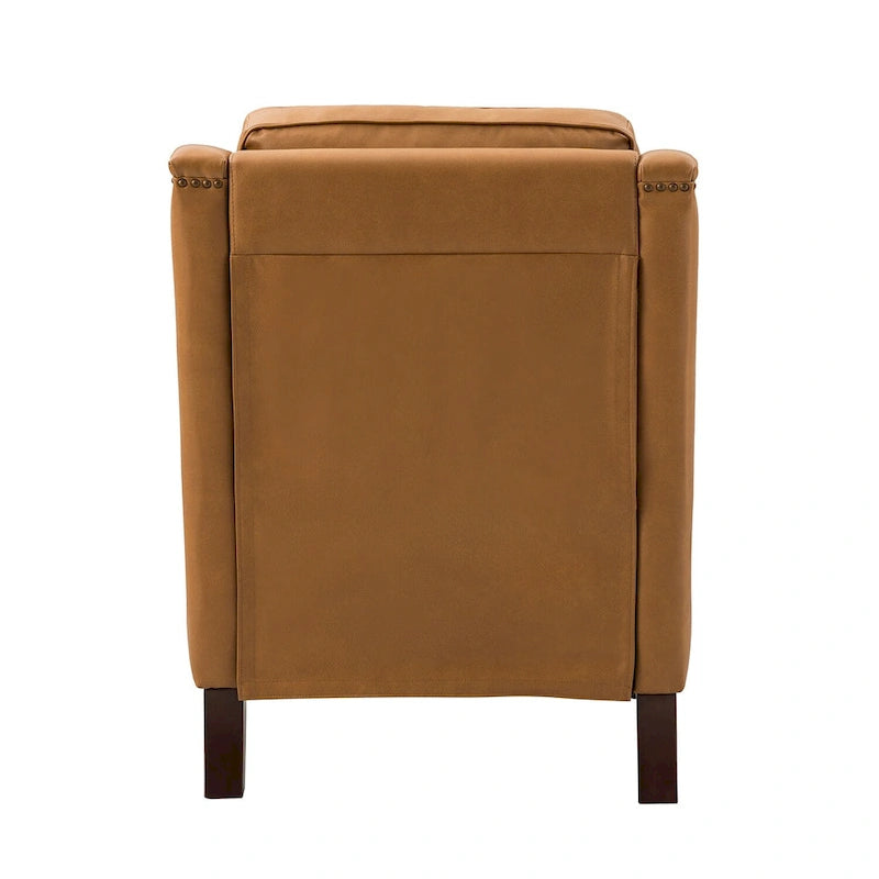 Pascual Comfy Living Room Armchair Set Of 2 with Solid Wood Legs
