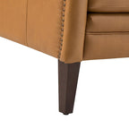 Pascual Comfy Living Room Armchair Set Of 2 with Solid Wood Legs