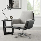 Marcia Swivel Sherpa Chair Accent Chair