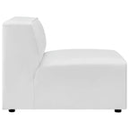 Mingle Vegan Leather 4-Piece Sectional Sofa