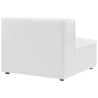 Mingle Vegan Leather 4-Piece Sectional Sofa