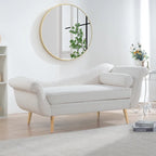 70.86W Chaise Lounge with Scroll Arm