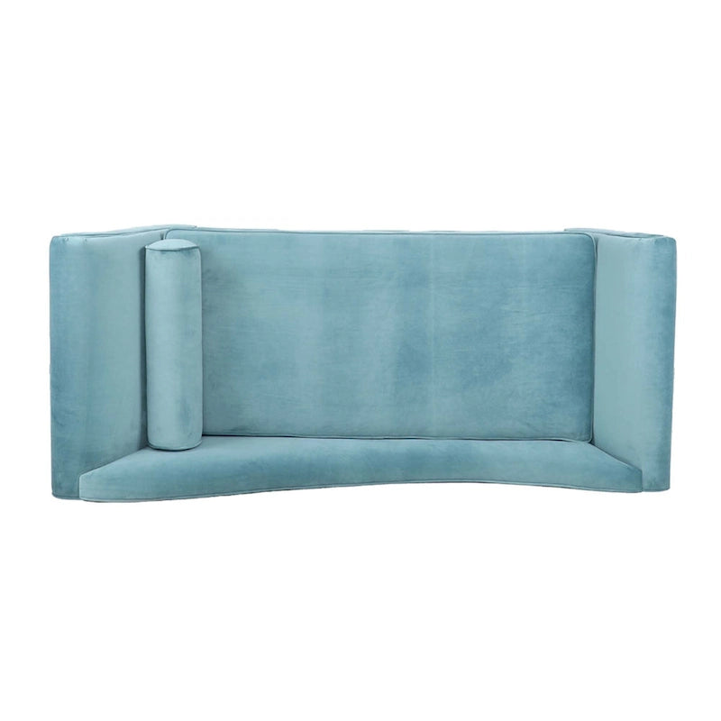 70.86W Chaise Lounge with Scroll Arm