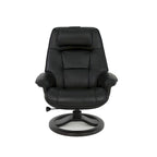 Fjords Admiral R Leather Recliner and Ottoman