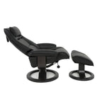 Fjords Admiral R Leather Recliner and Ottoman