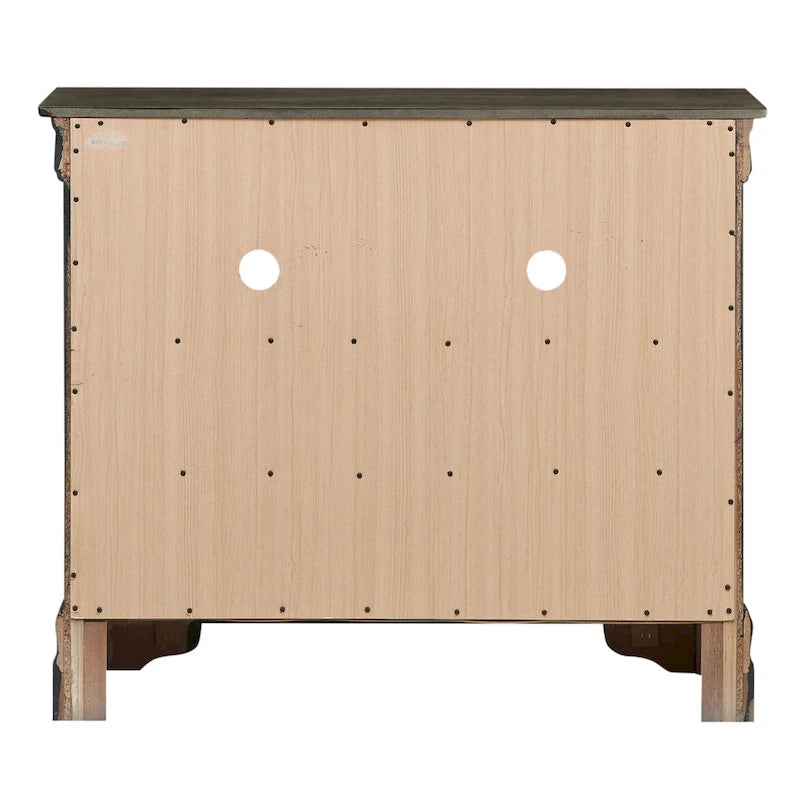 Louis Phillipe Wooden Media Chest