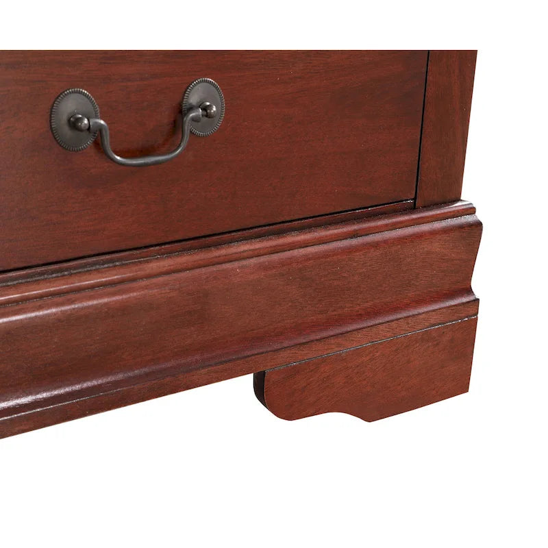 Louis Phillipe Wooden Media Chest