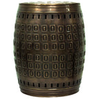 Saffron Fabs Multiple Purpose Hand Crafted Metal Stool/Table