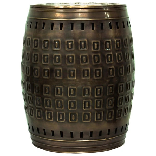 Saffron Fabs Multiple Purpose Hand Crafted Metal Stool/Table