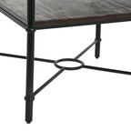 End Table with Storage Shelf