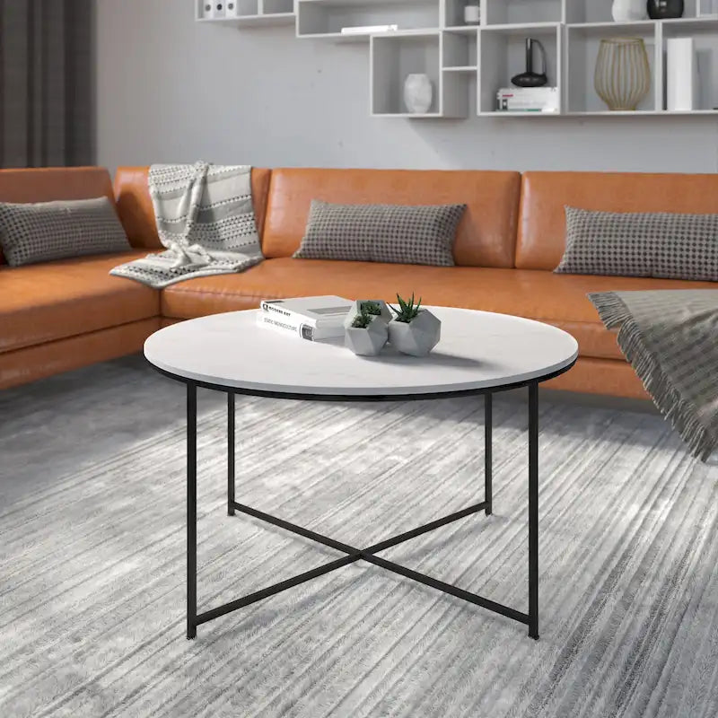 Signature Design by Ashley Coylin Cocktail Table - Tempered Glass Table