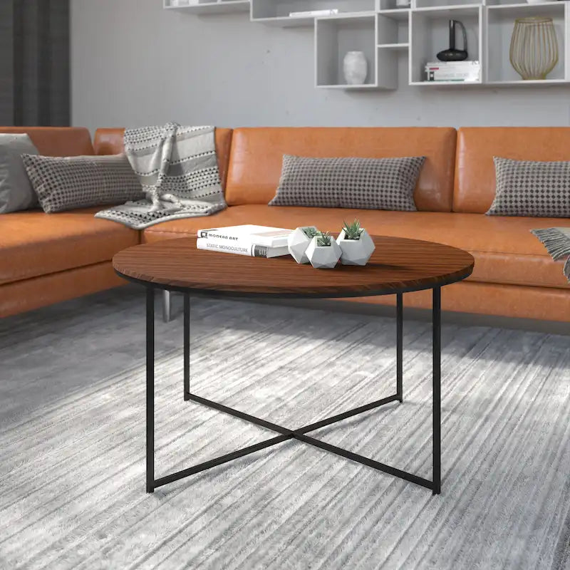 Signature Design by Ashley Coylin Cocktail Table - Tempered Glass Table