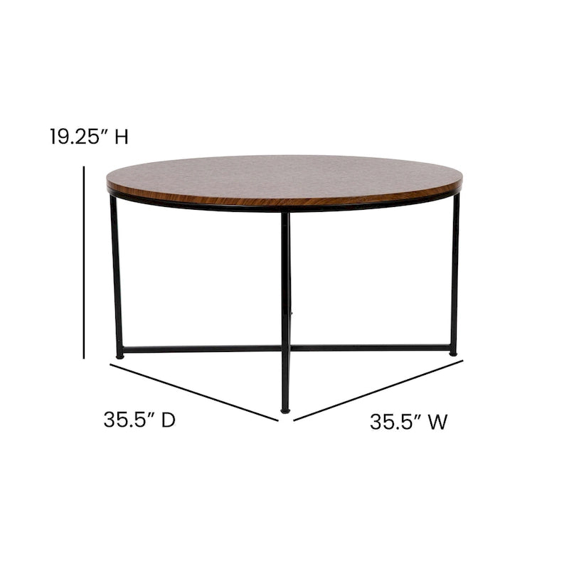 Signature Design by Ashley Coylin Cocktail Table - Tempered Glass Table