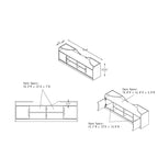 Fetz Rustic 72-inch Multi-functional Storage TV Console by Furniture of America