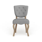 Array Vintage French Upholstered Dining Side Chair