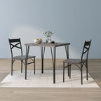 DH BASIC Small Space 2-Person Dining Set by Denhour