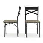 DH BASIC Small Space 2-Person Dining Set by Denhour