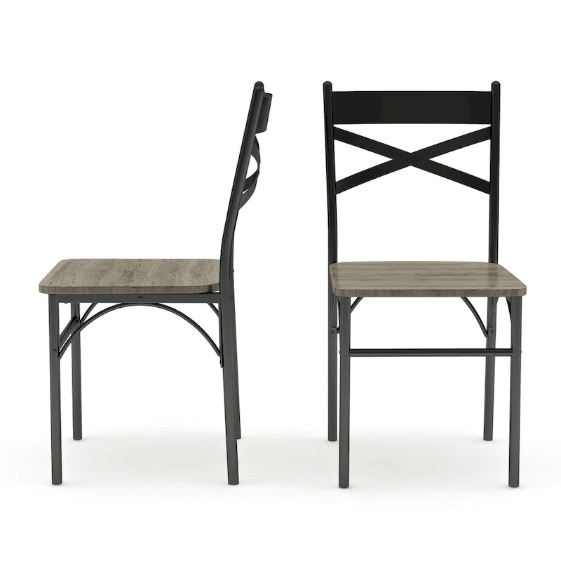 DH BASIC Small Space 2-Person Dining Set by Denhour