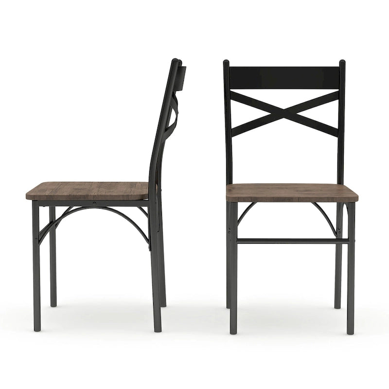 DH BASIC Small Space 2-Person Dining Set by Denhour