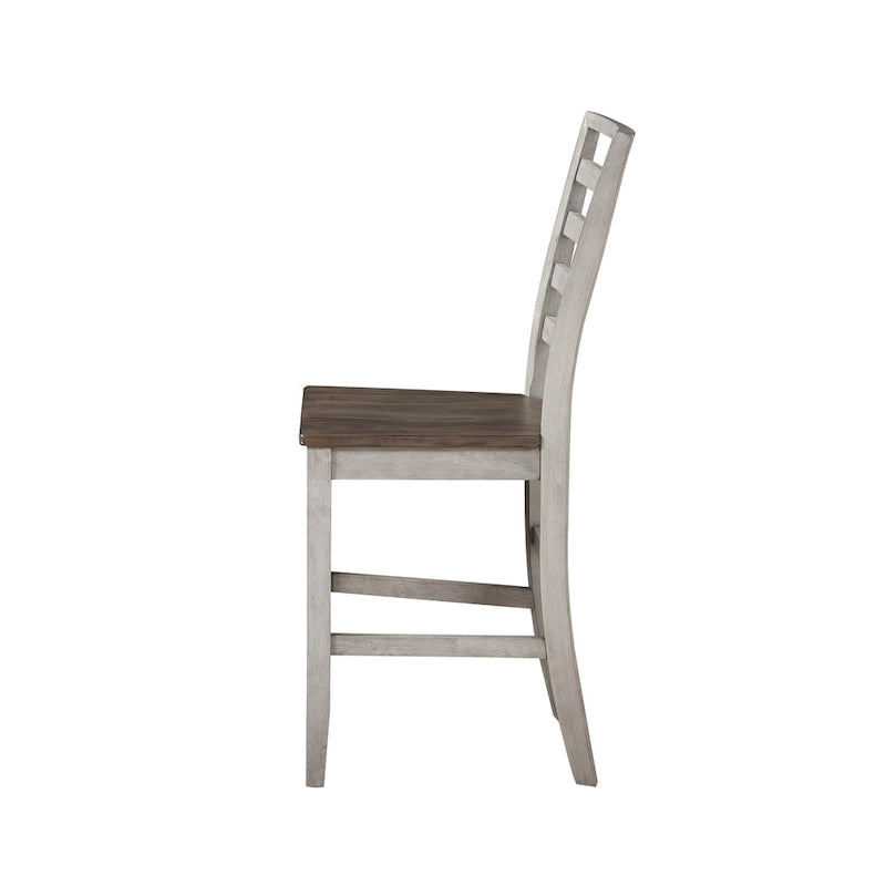 The Gray Barn Aldrich Two-tone 5-piece Counter Dining Set