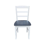 42 Drop Leaf Dining Table with 4 Ladderback Chairs - 5 Piece Set